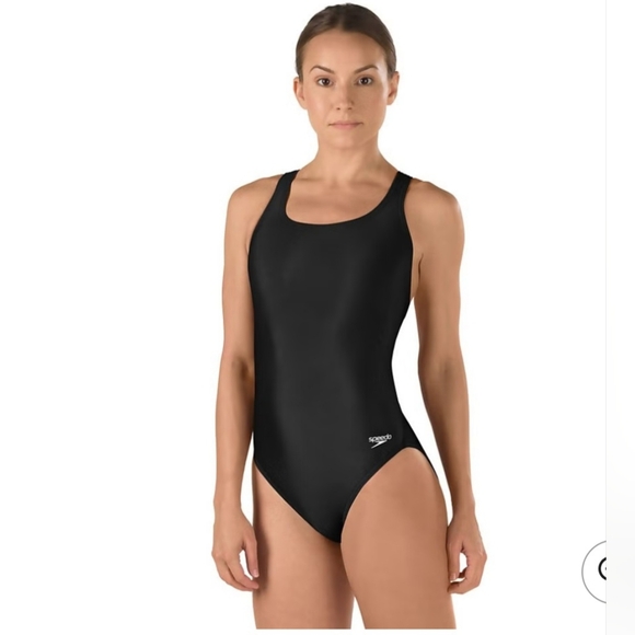 NWT/ SPEEDO / SOLID SUPER PROBACK Onepiece PROLT / BLACK SIZE 12/28 yo… - Picture 1 of 12